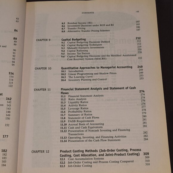 Managerial Accounting 2nd Edition Shim Siegel Reference Text Book MBA Very Good - Picture 11 of 14